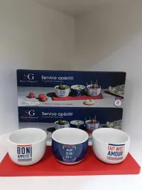 service apéritif 4pièce