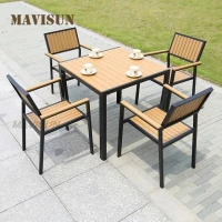 TABLE 04 CHAISES EXTERIEUR EN BOIS IMPORTATION 