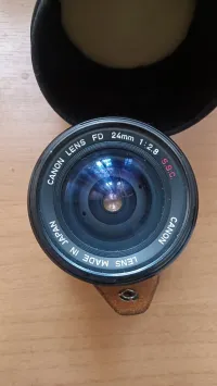 Canon FD 24mm f/2.8 SSC lens