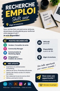 graphisme-communication-recherche-emploi-shift-soir-draria-alger-algerie