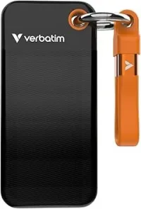 Verbatim Pocket SSD 1To SSD NVMe Externe, USB 3.2 G2, jusqu'à 1000 Mo/s de Lecture et d'écriture.