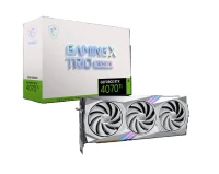 MSI GeForce RTX 4070 Ti GAMING X TRIO WHITE 12Go 