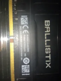 ram crucial ballistix ddr4 16gb 2x8 3000mhz.