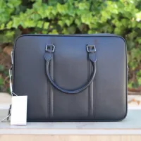 Cartable en cuir véritable