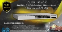 SWITCH CISCO Catalyst 9200L24T-4G-E