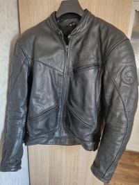 Veste Moto Cuir Bering Taille M Excellent État