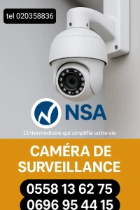 Installation caméra de surveillance 