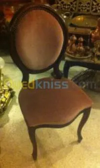 6 chaises médaillon 