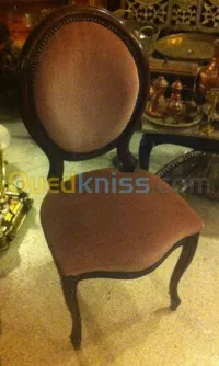 6 chaises médaillon 