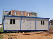 caravane :cabine de chantier