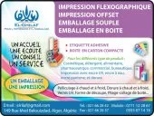 Impression flexo étiquette adhésive