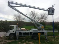 location d'un camion nacelle 14 M