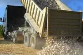 Transport de matériaux de construction
