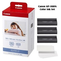 canon selphy kp 108in papier photo 108 tirages  originale encre et cp1000-cp1500