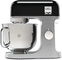 Pétrin Kenwood KMix , Robot Pâtissier (Noir) 1000Watt, 5L- Kmx750BK