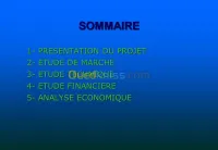 Etudes Technico Economique