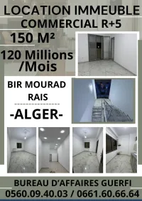 Location Immeuble Alger Bir mourad rais