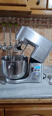 خلاط  pétrin robot multifonction profi cook 10 litre 1500W avec 3 accessoires 