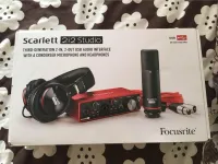 Pack Studio Focusrite Scarlett 2i2 3rd Gen
