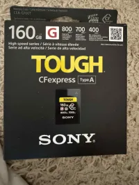 Carte mémoire Sony CFexpress Type A TOUGH 160 GB