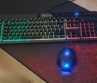 Souris Gamer Corsair (M65 PRO) + Clavier Gamer Corsair (K55 PRO)