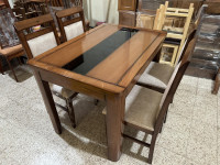 tables-table-salle-a-manger-bois-rouge-dar-el-beida-alger-algerie