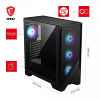 alimentation-boitier-boiter-msi-mag-forge-320r-airflow-argb-baba-hassen-alger-algerie