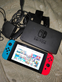 consoles-nintendo-switch-v2-2021-flashee-puce-256-go-bab-ezzouar-alger-algerie