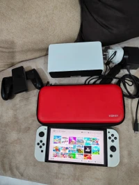 Nintendo switch oled flashée 128 go 