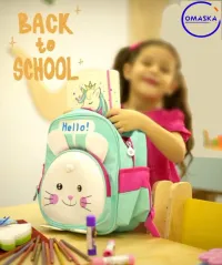 Sac À Dos Orthopédique  En Oxford avec interface 3D Pour Enfants Préparatoire