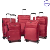 Série 5 Pièces PARADIUM En Polyester Imperméable Avec Roue Démontable BORDEAUX 