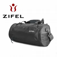 SAC DE SPORT  40 cm pour homme et femme en Polyester - Imperméable - NOIR