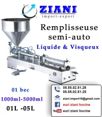 remplisseuse liquide & visqueux 1L-5L