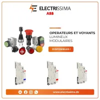 Opérateurs et voyants lumineux / modulaires 