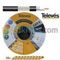 accessoires-electronique-cable-coaxial-cuivre-televes-t100-birkhadem-said-hamdine-alger-algerie