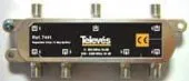 Répartiteur F6D 12/16 dB Televes