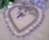 Drap pour mariée sur commande(crochet)