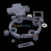 Découpe waterjet jet d'eau acier aluminium inox.