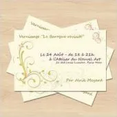 cartes de visite,cartes d'invitation
