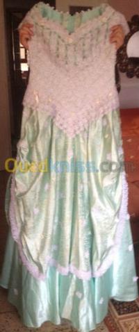 سكيكدة-الجزائر-فساتين-سهرة-robe-brocard-satin