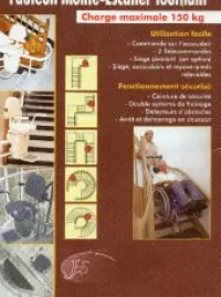 FAUTEUIL MONTE ESCALIER DROIT