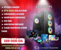 PC GAMER RTX 4060 RYZEN 5 8400F DDR5