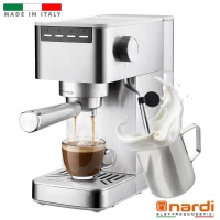 Nardi Machine à Café 1.2L Bras et Capsule Inox 20bAr NCM-D23NX  ماكينة تحضير القهوة