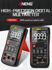 ANENG Q1 Multimètres Digital 9999 Analog Tester