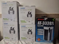 Pompes Filtres Externes pour Grands Aquariums 800 à 1500 L/H