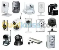 Installation camera surveillance