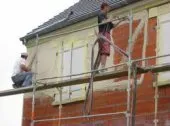 finition des façades villa,batiment...