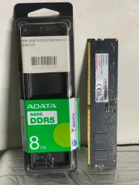 Ram 8gb DDR5 5600 mhz  adata utiliser pout test 