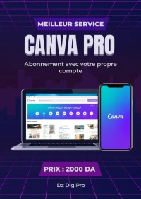 Abonnement canva pro
