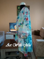 طقم-و-بدلة-نسائية-kimono-tissu-peint-a-la-main-زرالدة-الجزائر